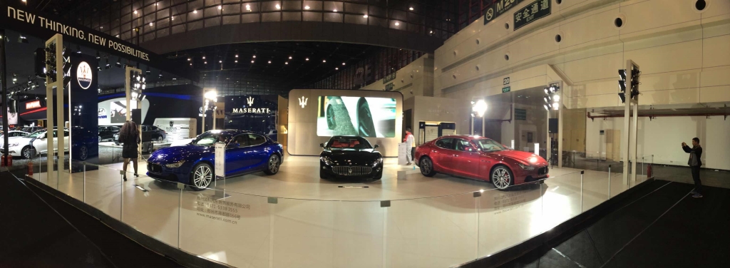 2014鄭州國際汽車(chē)博覽會(huì )--瑪莎拉蒂展位